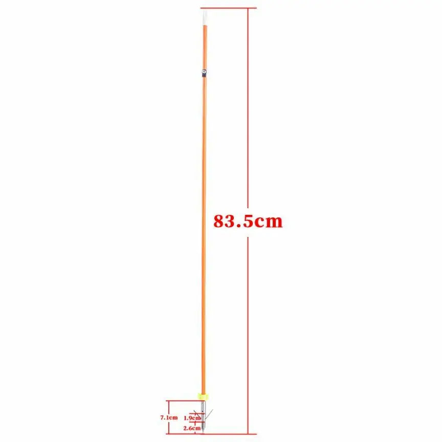12pcs Archery Bowfishing Arrows Solid Fiberglass 30” Arrow Shaft OD 8mm Fishing Bow Hunting Shooting Outdoor Sports Accessories