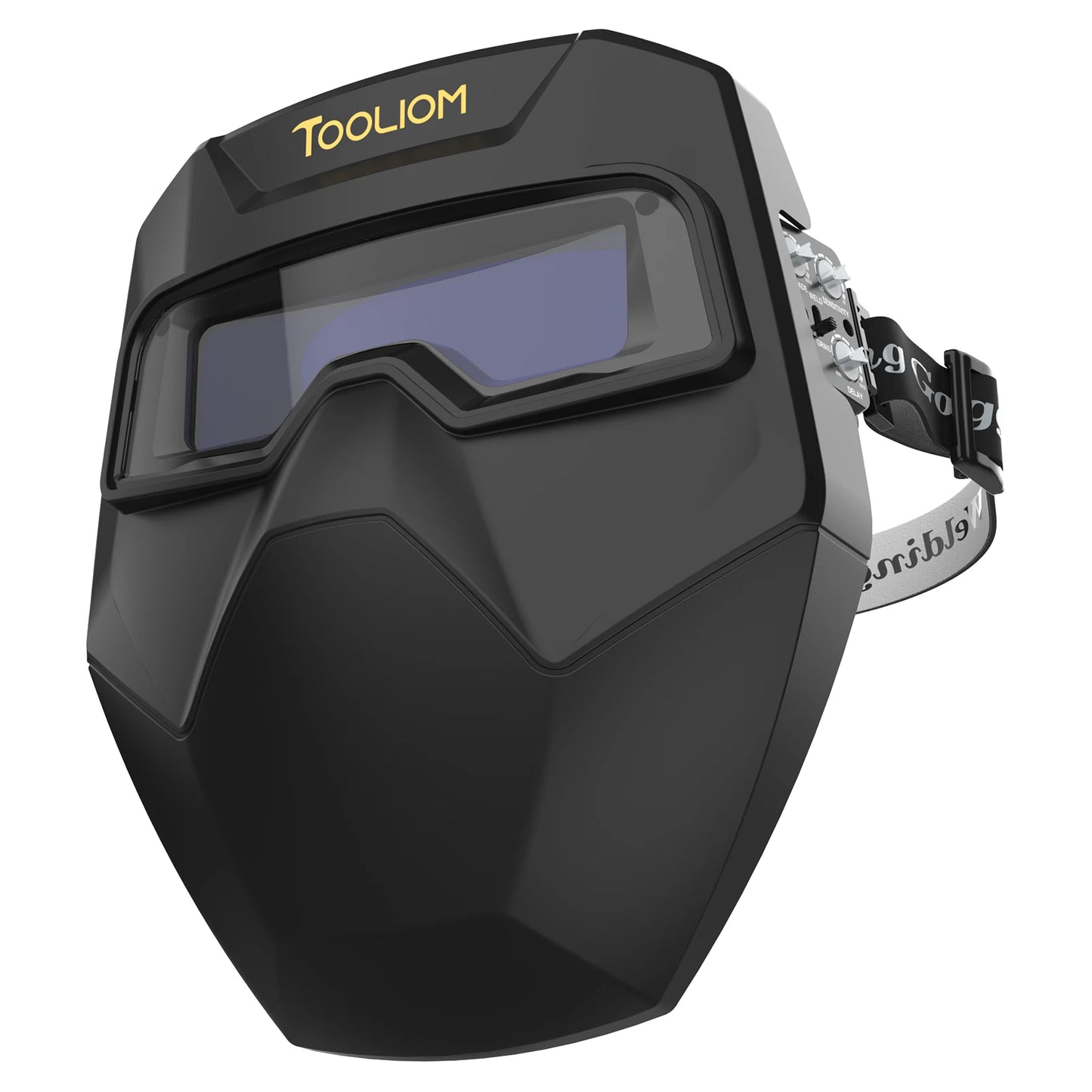 TOOLIOM Welding Goggles Auto Darkening True Color & Detachable Eye Care Face Shield Welder Mask for Grind Cut TIG MIG Stick