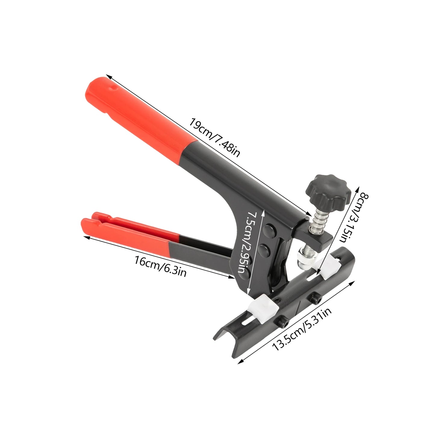 T-Shaped Manual Tile Cutter Hand Tool Ceramic Floor Cutter with One Dividing Plier and Two Cutting Blades for Cutting Tiles Glas