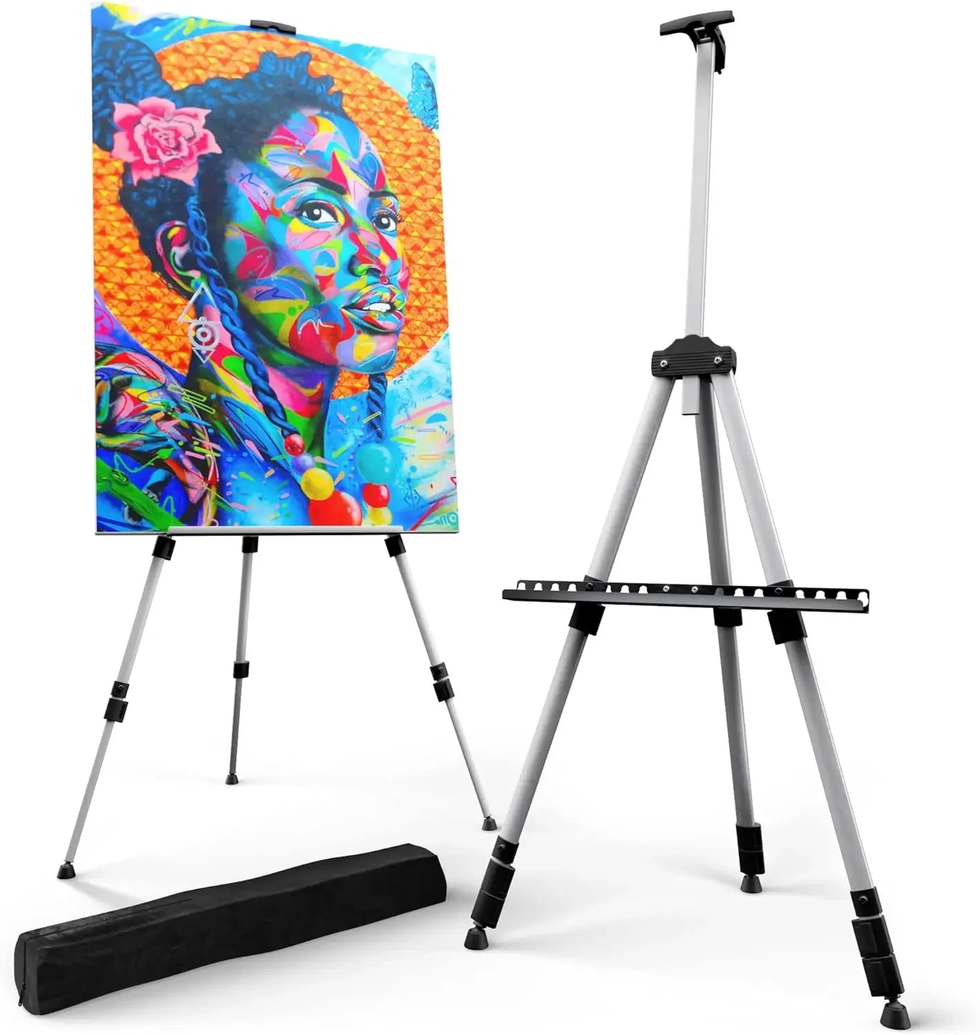 Easel Stand Painting - Adjustable Height Painting Easel with Bag - Tabletop Art Easel Painting Canvas Stand,