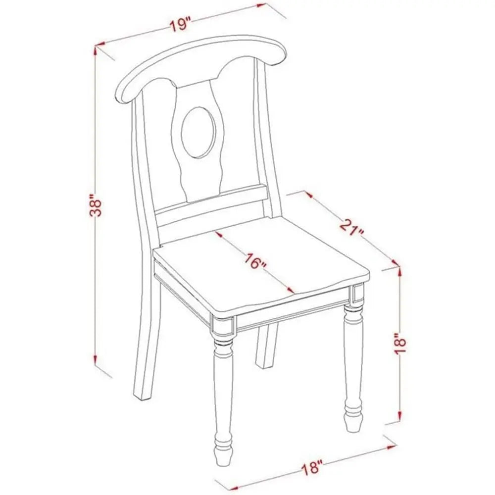 Dining Room Sets,9-Piece Dining Set: Square Wooden Table with 8 Chairs, 54x54 Inch, Brown