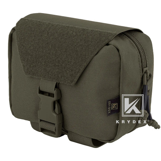 KRYDEX 500D Tactical First Aid IFAK Pouch Rip Away Medical Pouch MOLLE EMT Holder Combat Hunting Emergency Survival Bag Gear
