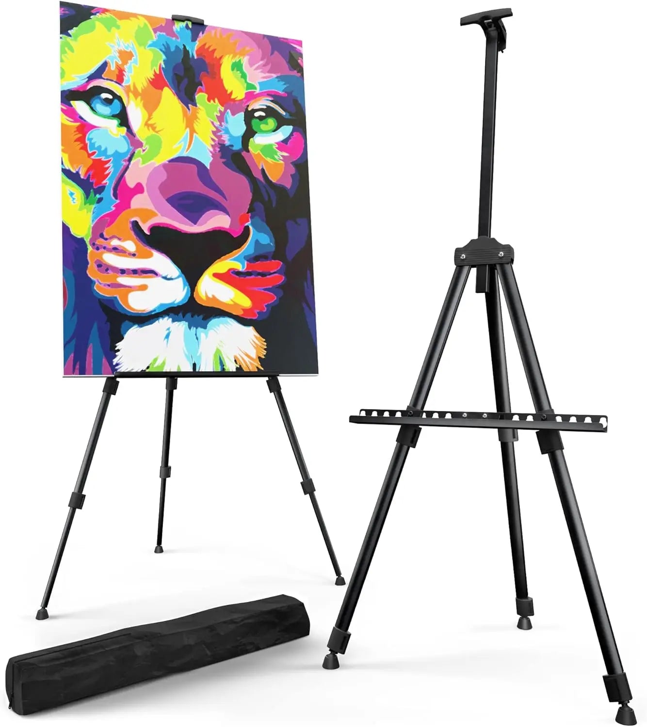 Easel Stand Painting - Adjustable Height Painting Easel with Bag - Tabletop Art Easel Painting Canvas Stand,
