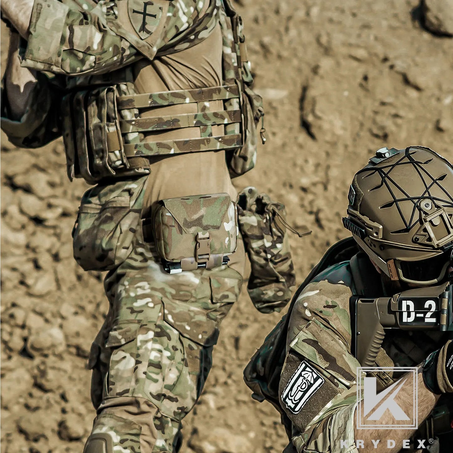 KRYDEX 500D Tactical First Aid IFAK Pouch Rip Away Medical Pouch MOLLE EMT Holder Combat Hunting Emergency Survival Bag Gear