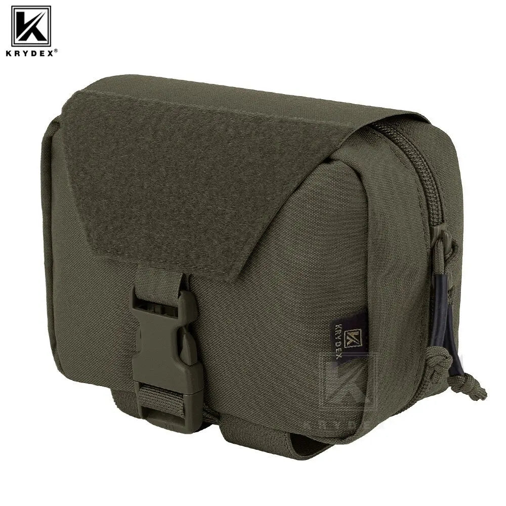 KRYDEX 500D Tactical First Aid IFAK Pouch Rip Away Medical Pouch MOLLE EMT Holder Combat Hunting Emergency Survival Bag Gear
