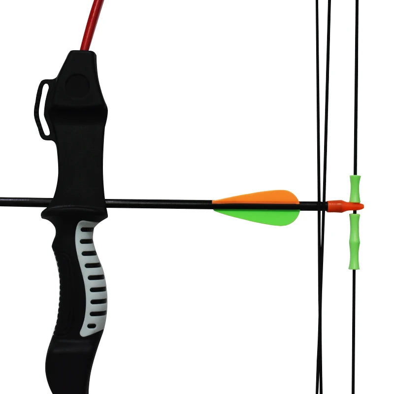 Beginner Shooting Training Pulley Bow, Youth Shooting Archery, Outdoor Entertainment Competitive Game, Detachable Pulley Bow.
