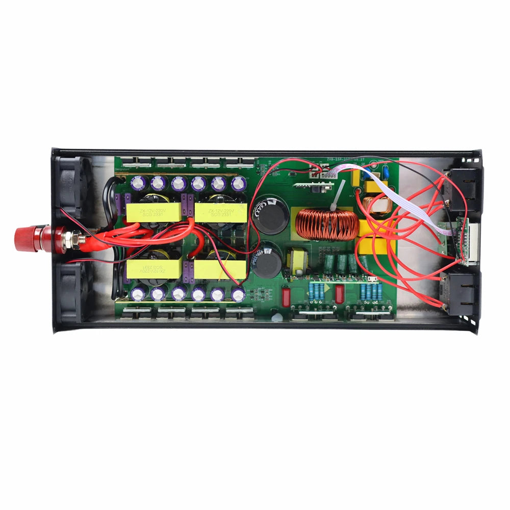 Pure Sine Wave Inverter 3000W 5000W DC 12V 24V 48V 60V 72V to AC 110V Digital Display Converter for Home RV Solar System