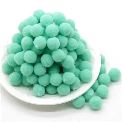 8/10/15/20/25/30mm Mini Fluffy Soft Pom Poms Pompoms Ball Handmade Kids Toys Wedding Christmas Decor DIY Sewing Craft Supplies