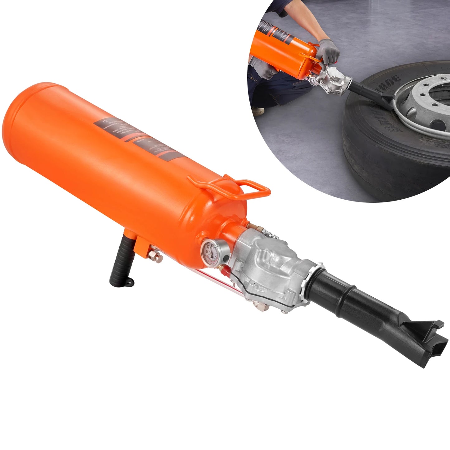 SucceBuy Tire Bead Seater 8L/9L Air Tire Bead Blaster Handheld & Portable Inflation Tool for Truck ATV Car Tractor Tire Repairs