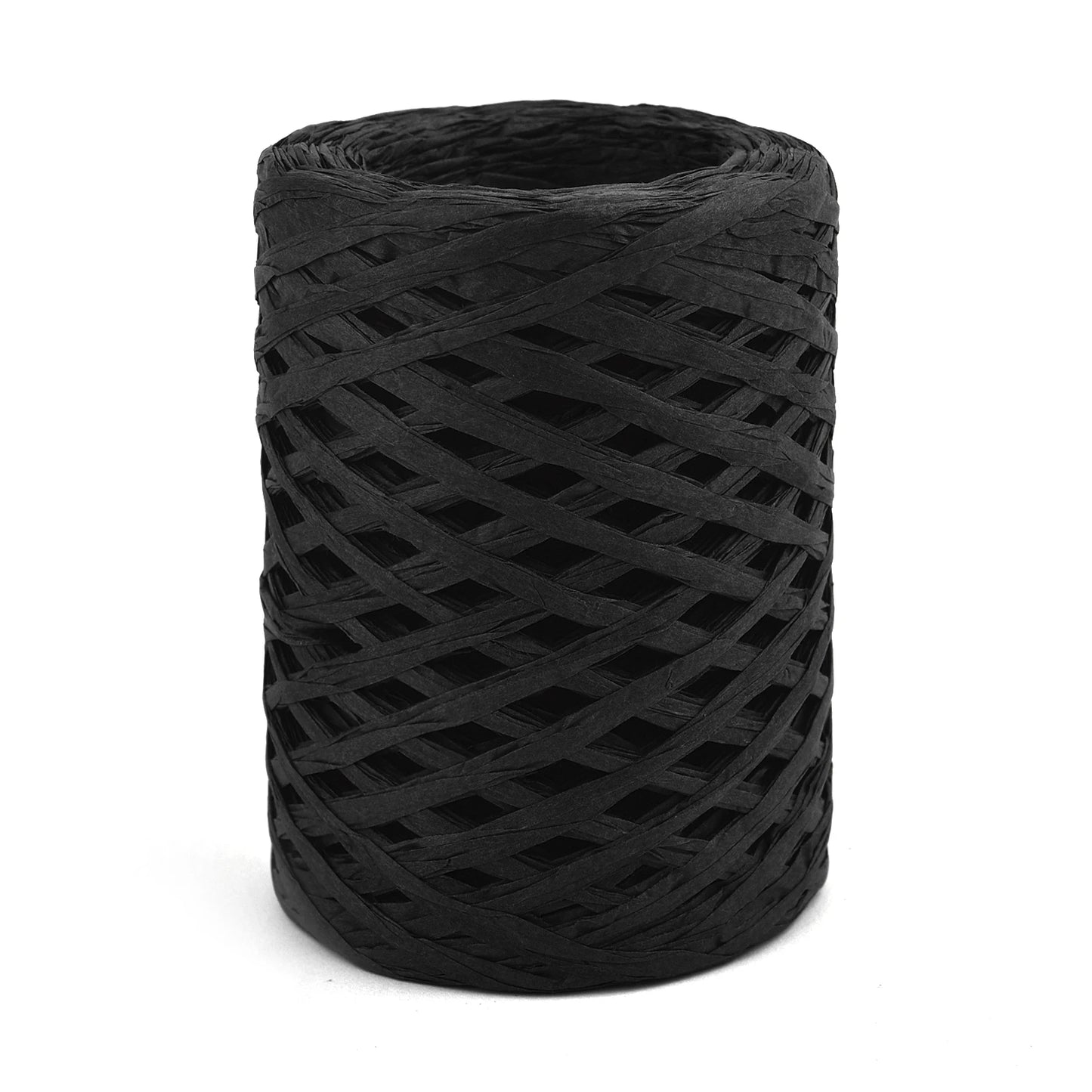 100M Natural Raffia Straw Yarn Hand-Knitted Crocheting Grass Paper Rope For DIY Sunhat Beach Bag Cord Baking Gift Packaging Rope