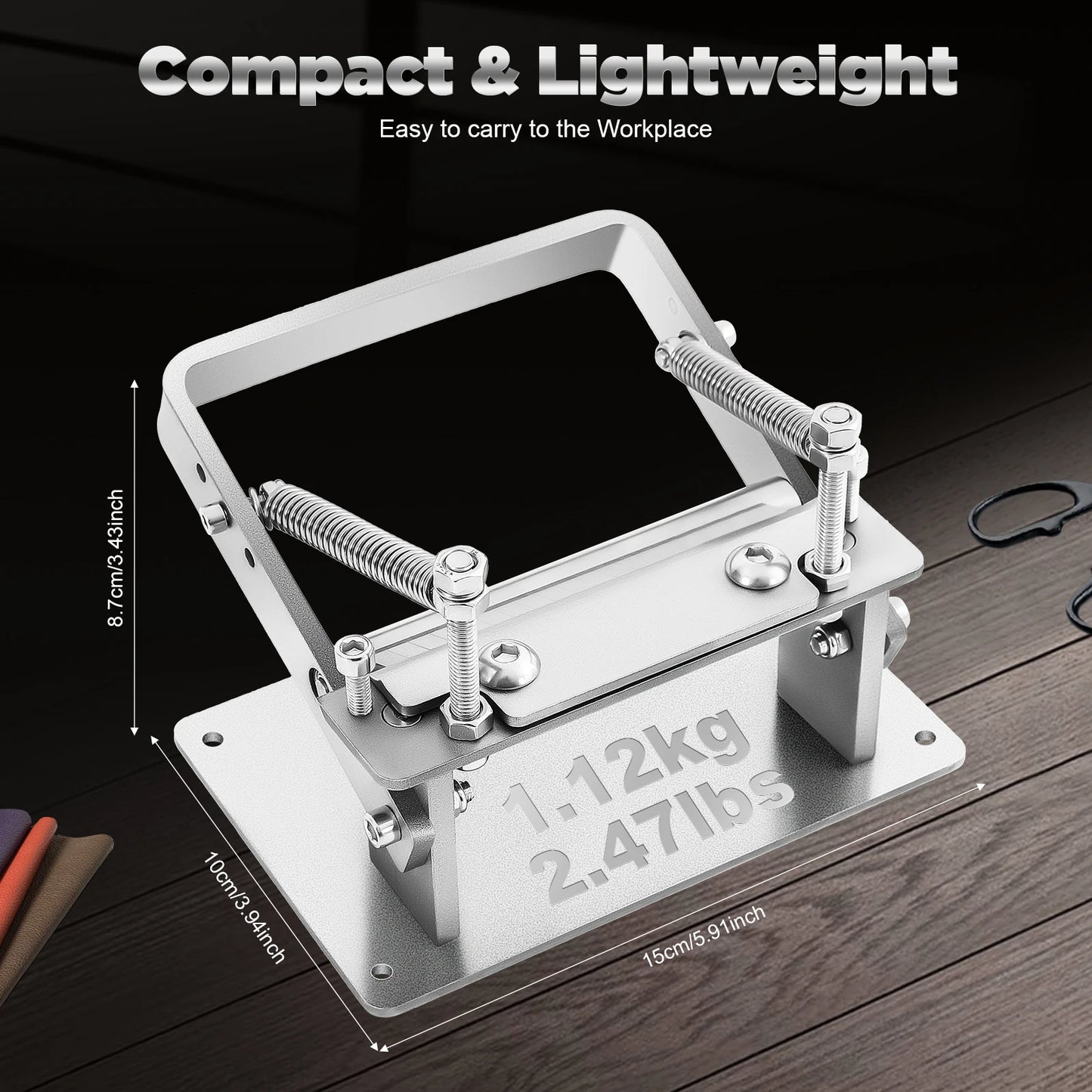 Manual Peeling Machine Leather Tools 304 Stainless Steel Sandblasted Surface Corrosion Rust Wear Resistant for Leather Craft
