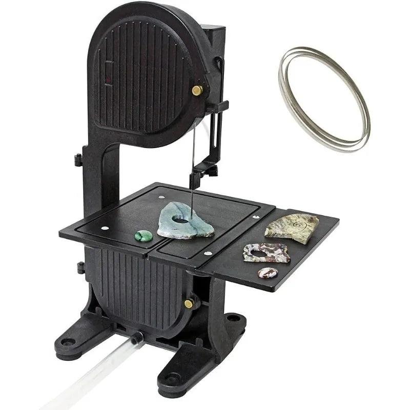 DB-100 Band Saw Machine For Cutting Stained Glass, Stone, Plastic, Wood, Metal, Coral - Band Saws For Woodworking