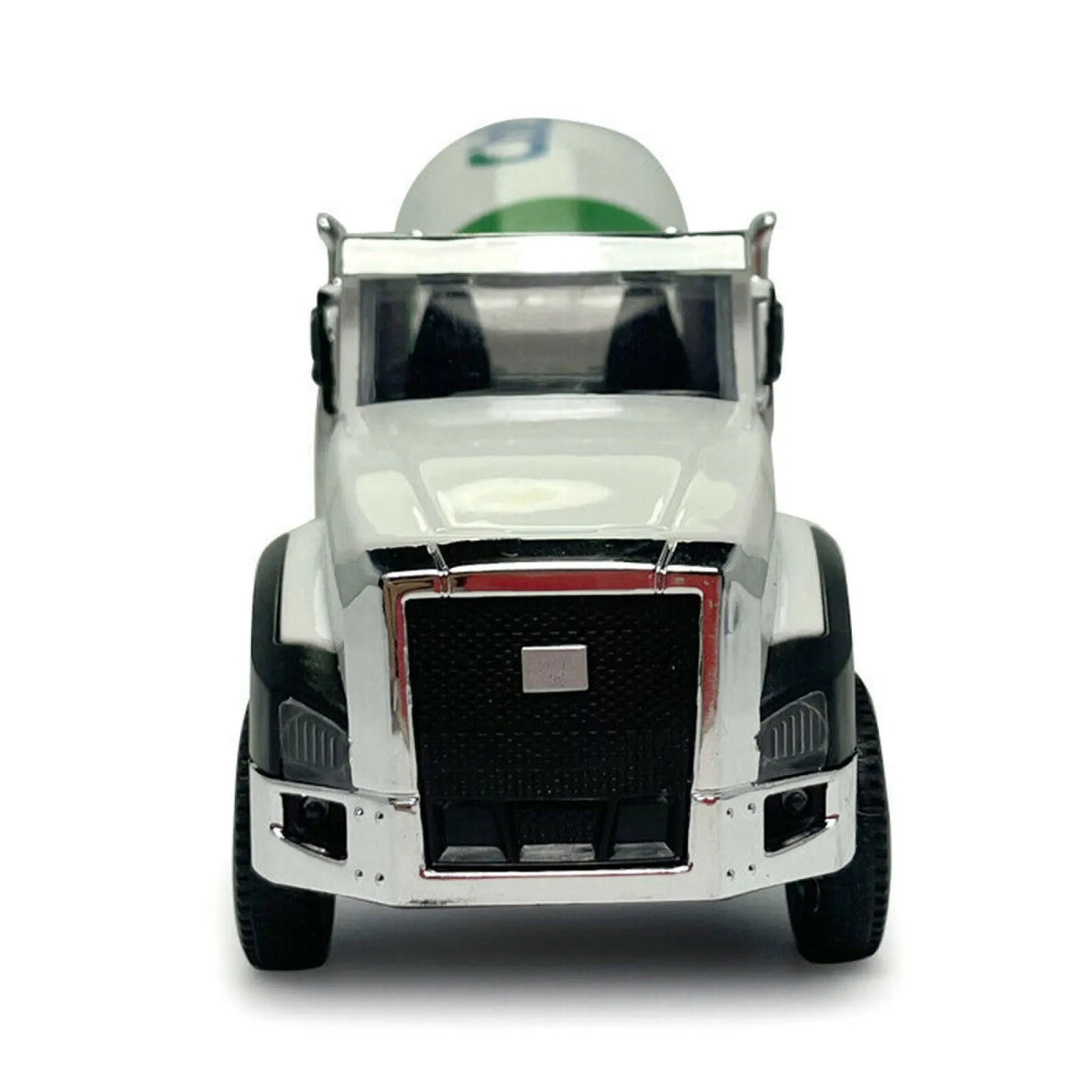 1:50 Scale Engineering Mixer Excavator Alloy Metal Diecast Car Model Truck Pull Back Kids Toy Vehicle Gifts