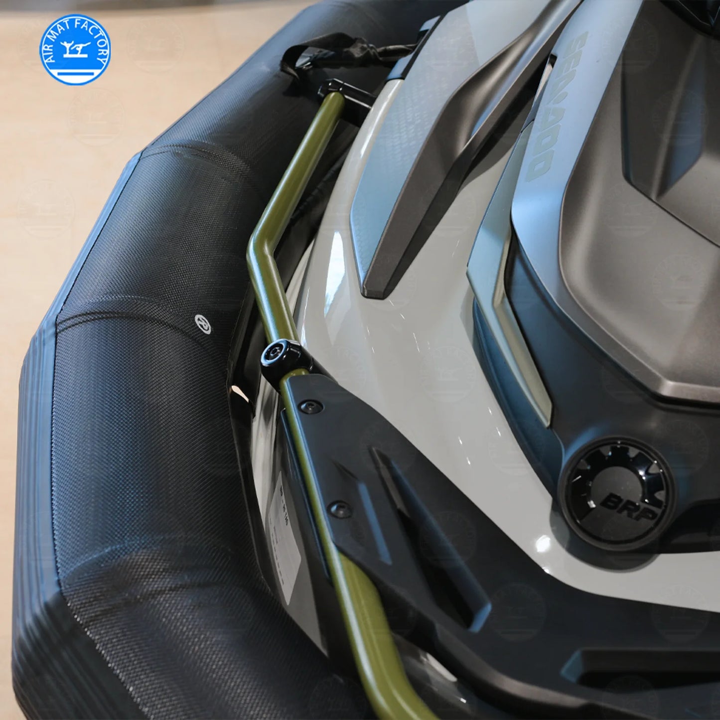 Stock! Hot Selling Inflatable PVC Motorboat Ribs Inflatable Motorboat Safety Devices Buoy U-Shaped Water Rescue Jet Ski Collor