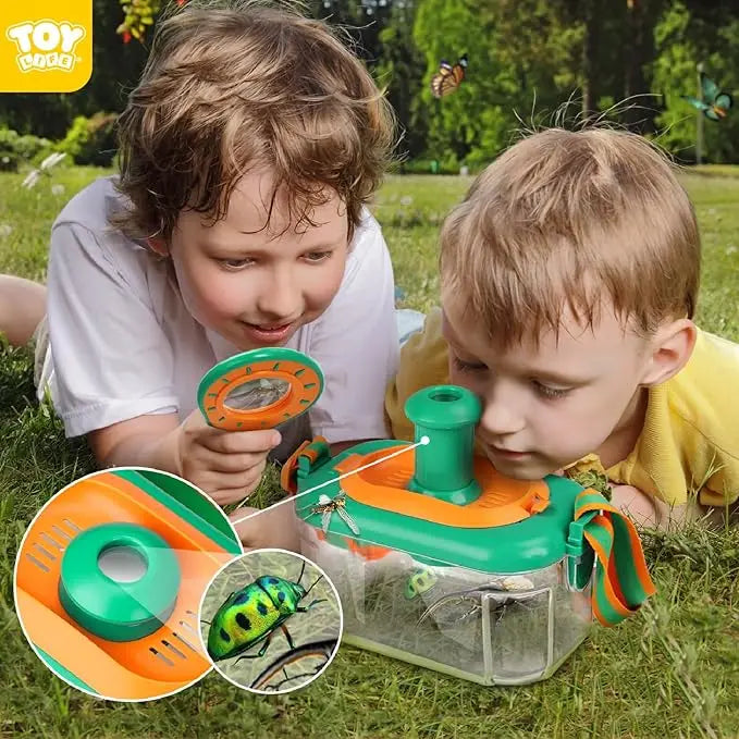 Children's Insect Butterfly Catcher for Kids Outdoor Activities Toys Educational Adventure Exploration Toys Explorer Kit Child