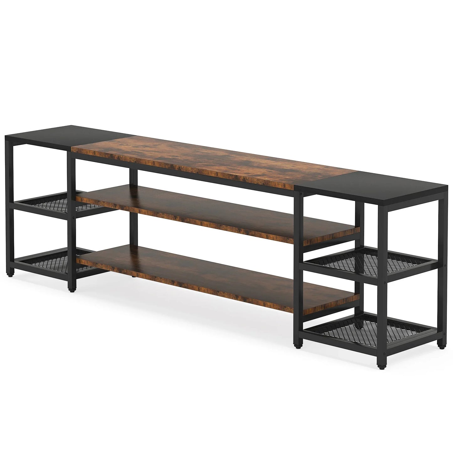 Tribesigns 78 Inch TV Stand for TVs up to 85 Inch, Media Entertainment Center Console Table, 3-Tier TV Console Table