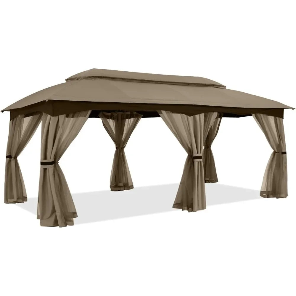10x20 Outdoor Gazebo with Netting