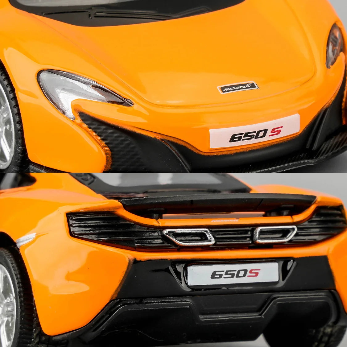 1:36  McLaren 650s Toy Car, Diecast Pull Back Model Car, Doors Open, Collection Kids Toy for Aged 3 and up, Gift Red