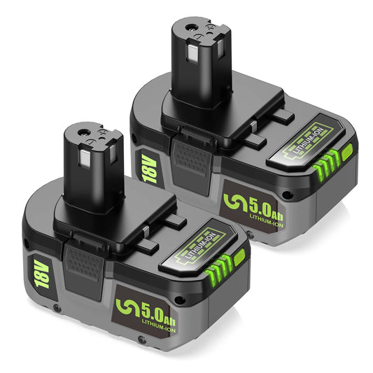18V Li-ion Battery For RYOBI One+ (P108/P107/P104) 3Ah/5Ah/7Ah Options EU/UK/USA Stock Compatible With For RB18L50/RB18L20