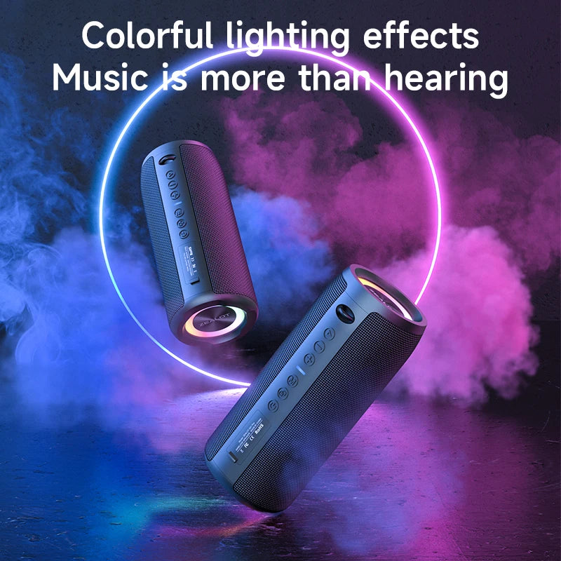 Zealot-S51Pro High-power Bluetooth Speaker 40W 3D Stereo Bass Bluetooth Speaker Portable IPX5 Waterproof Suitable TWS Boom Box