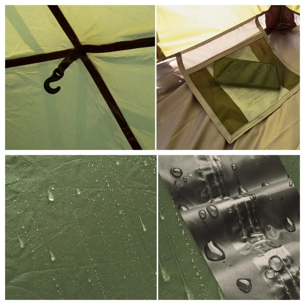Night Cat Backpacking Tent for Camping: Portable 1-2 Person Hiking Waterproof Tent Quick Setup and Compact for Outdoor Festivals
