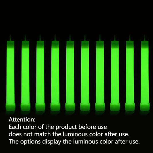 5/10pcs Survival Kit Military Glow Light Stick SOS Gear Outdoor Military Equipment Camping Supplies Bright Fluorescent Stick