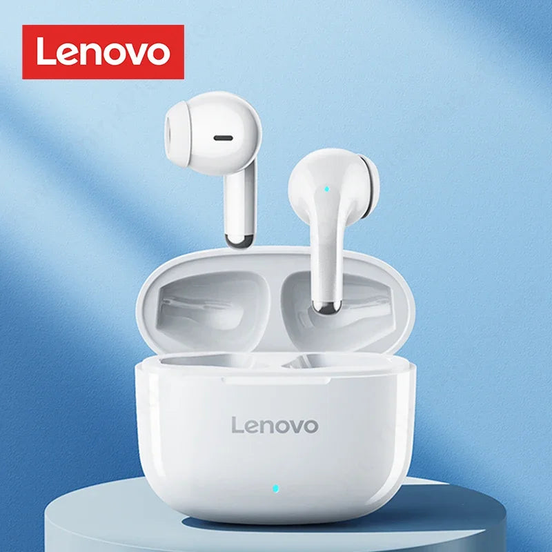 Ship From US Lenovo LP40 Pro Bluetooth Wireless Earphones Noise Reduction Low Latency Headphones Music Gaming Dual Mode Earbuds