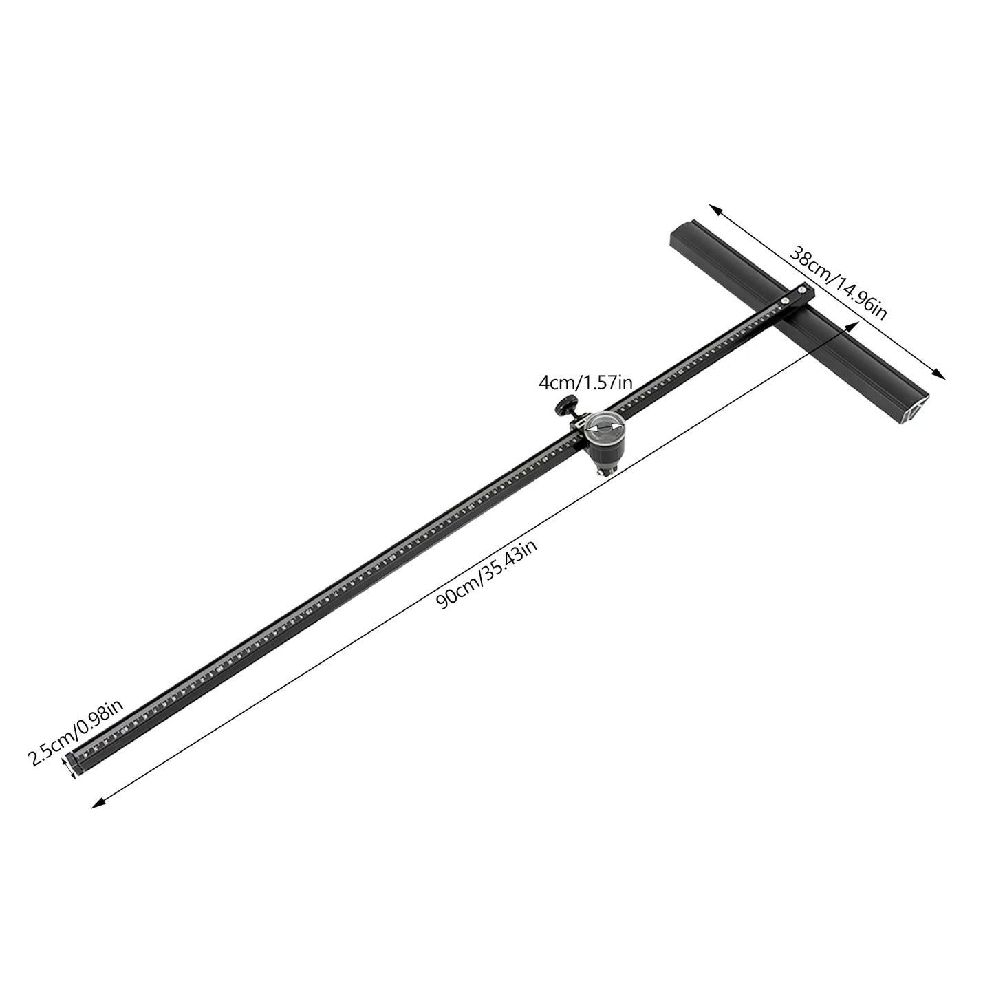T-Shaped Manual Tile Cutter Hand Tool Ceramic Floor Cutter with One Dividing Plier and Two Cutting Blades for Cutting Tiles Glas