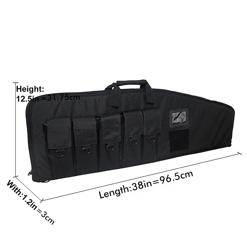 42inch Tactical Rifle Case Gun Bag Air Rifle Case  Backpack Sniper Airsoft Holster Shooting Hunting Accessorie