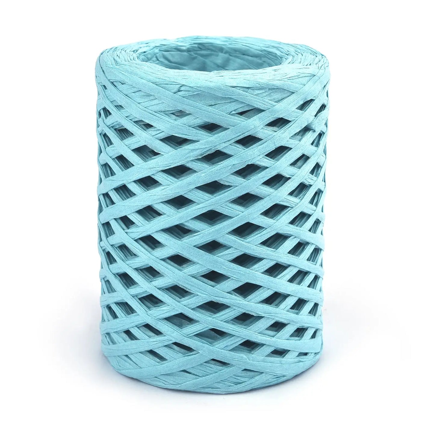 100M Natural Raffia Straw Yarn Hand-Knitted Crocheting Grass Paper Rope For DIY Sunhat Beach Bag Cord Baking Gift Packaging Rope