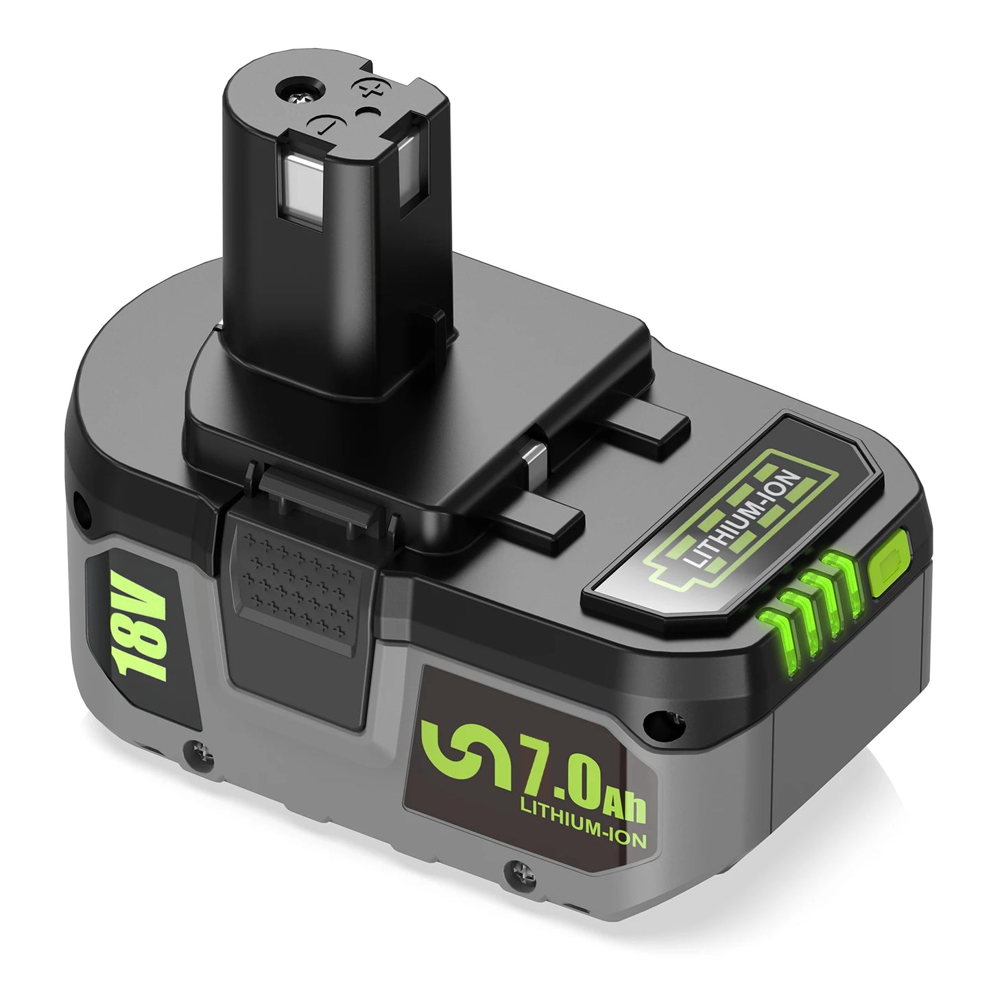 18V Li-ion Battery For RYOBI One+ (P108/P107/P104) 3Ah/5Ah/7Ah Options EU/UK/USA Stock Compatible With For RB18L50/RB18L20