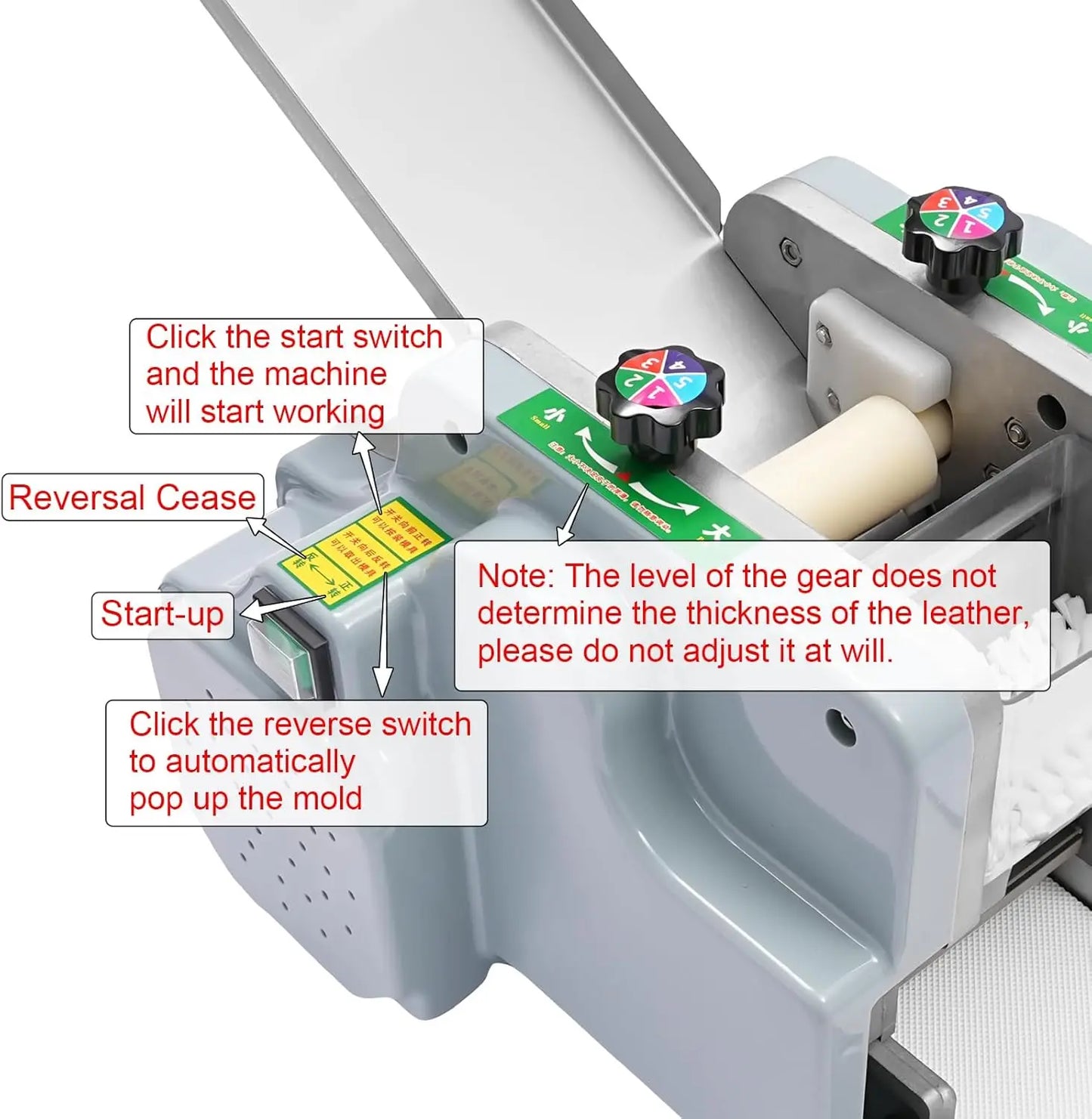 110V 140W Dough Roller Sheeter, Automatic Dumpling Skin Machine,Electric Dumpling Wrapper Maker,9cm/3.54in,60 Pieces/Min