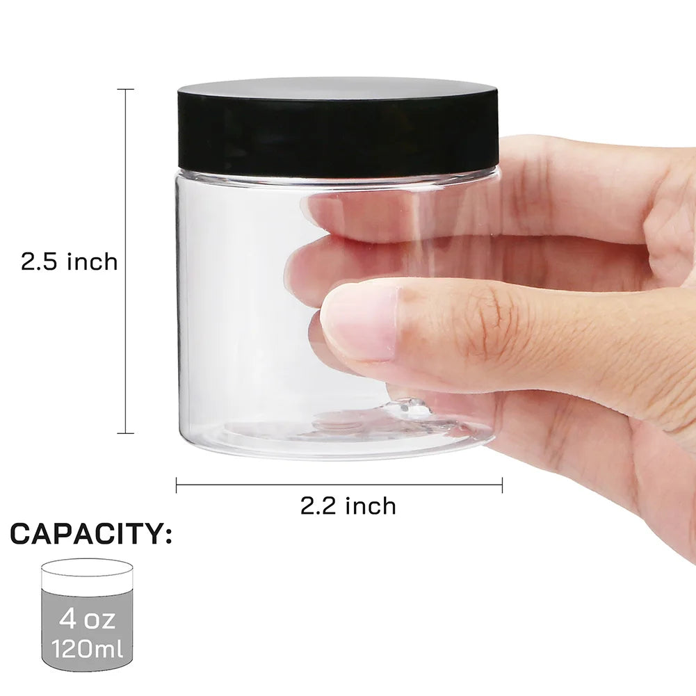 12PCS Sealed Storage Box Transparent Kitchen Food Grain Organizer Storage Tank Plastic Large capacity Moisture-proof Sealed Jars