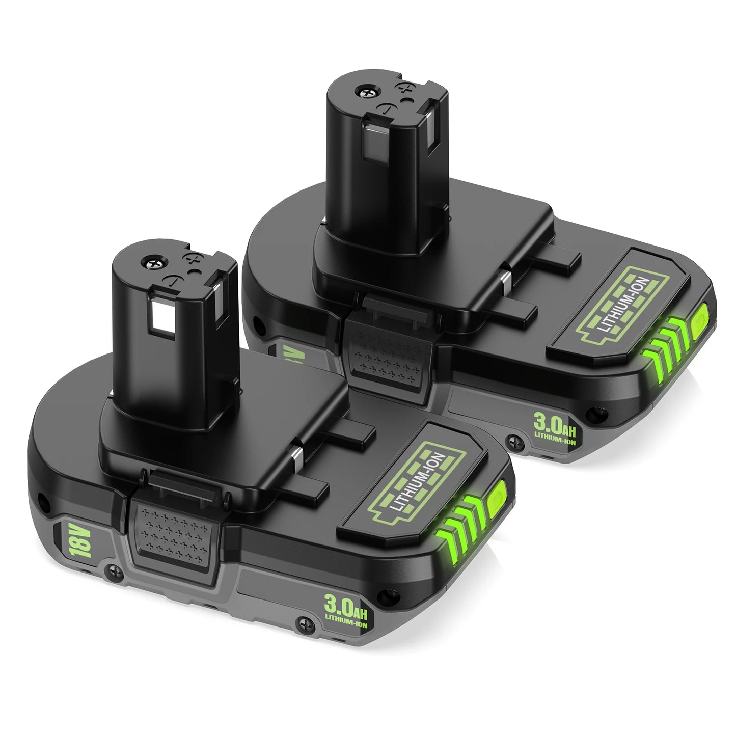 18V Li-ion Battery For RYOBI One+ (P108/P107/P104) 3Ah/5Ah/7Ah Options EU/UK/USA Stock Compatible With For RB18L50/RB18L20