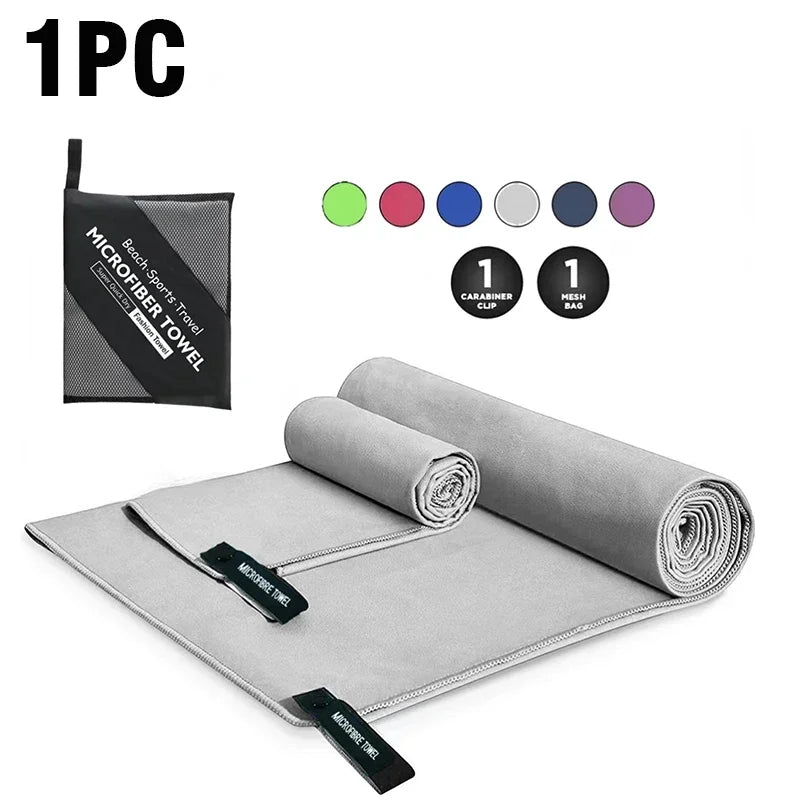 Microfiber Quick Dry Sports Beach Towel Outdoor Thick Travel Gymnastics Fitness Jogging Swimming Yoga Naturehike Sea Big Towel