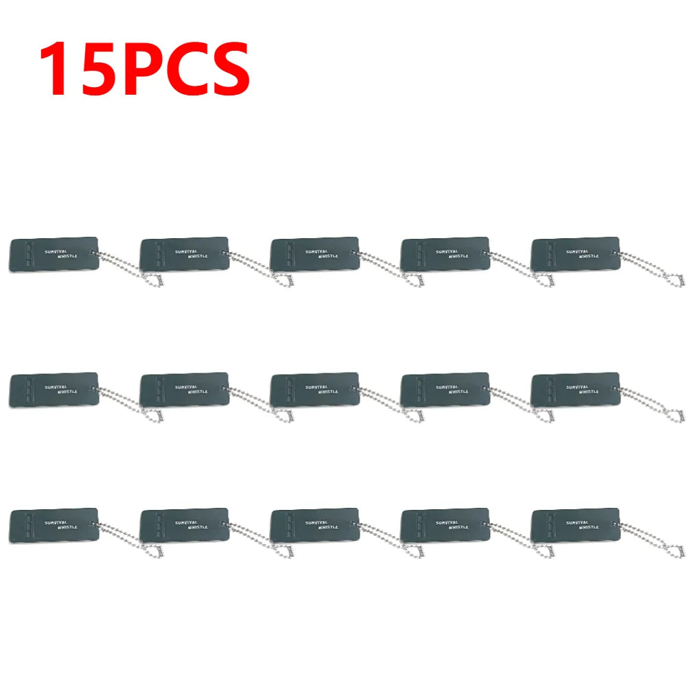 1-20PCS Survival Whistle High Decibel Emergency Whistle for Outdoor Camping&Hiking 3-Frequency Design Loud Safety Alarm Aid Tool