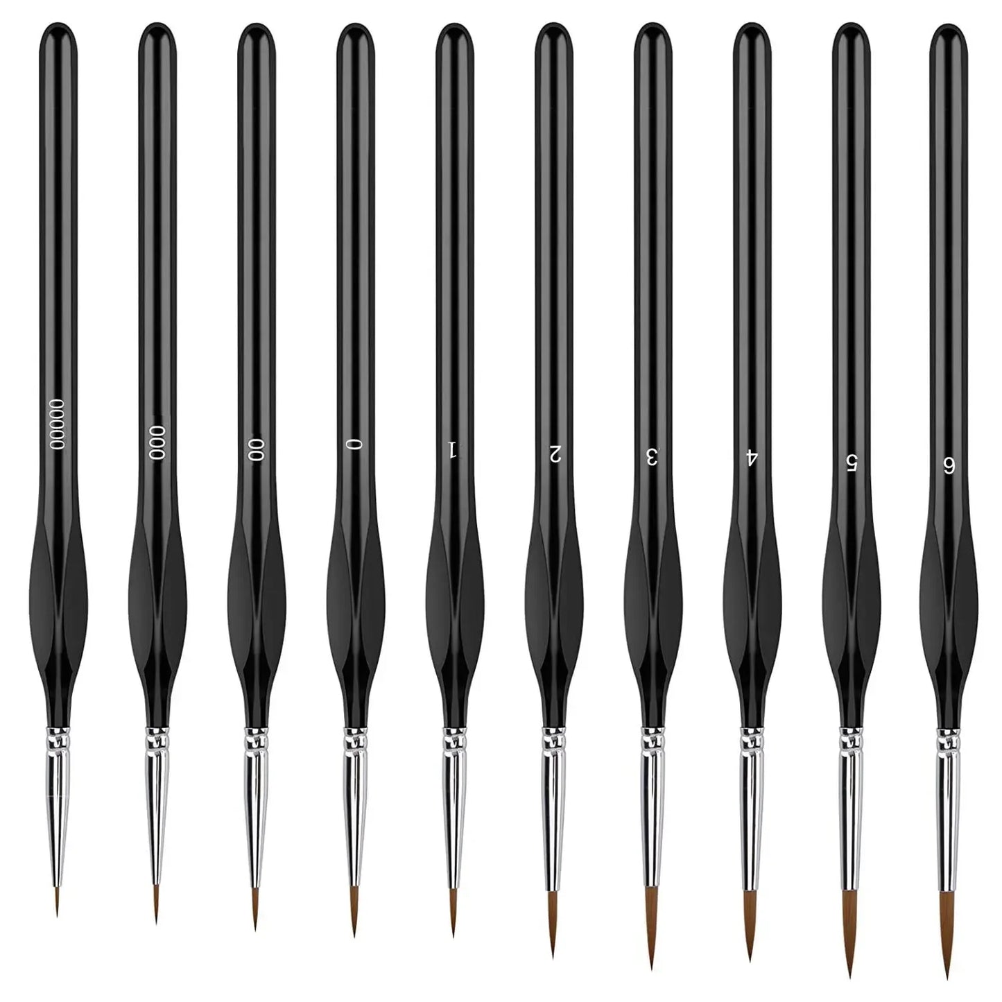 10/11/20/22Pcs Fine Detail Paint Brush Miniature Painting Brushes for Mini Paints Brush Set for Acrylic Watercolor Face Nail