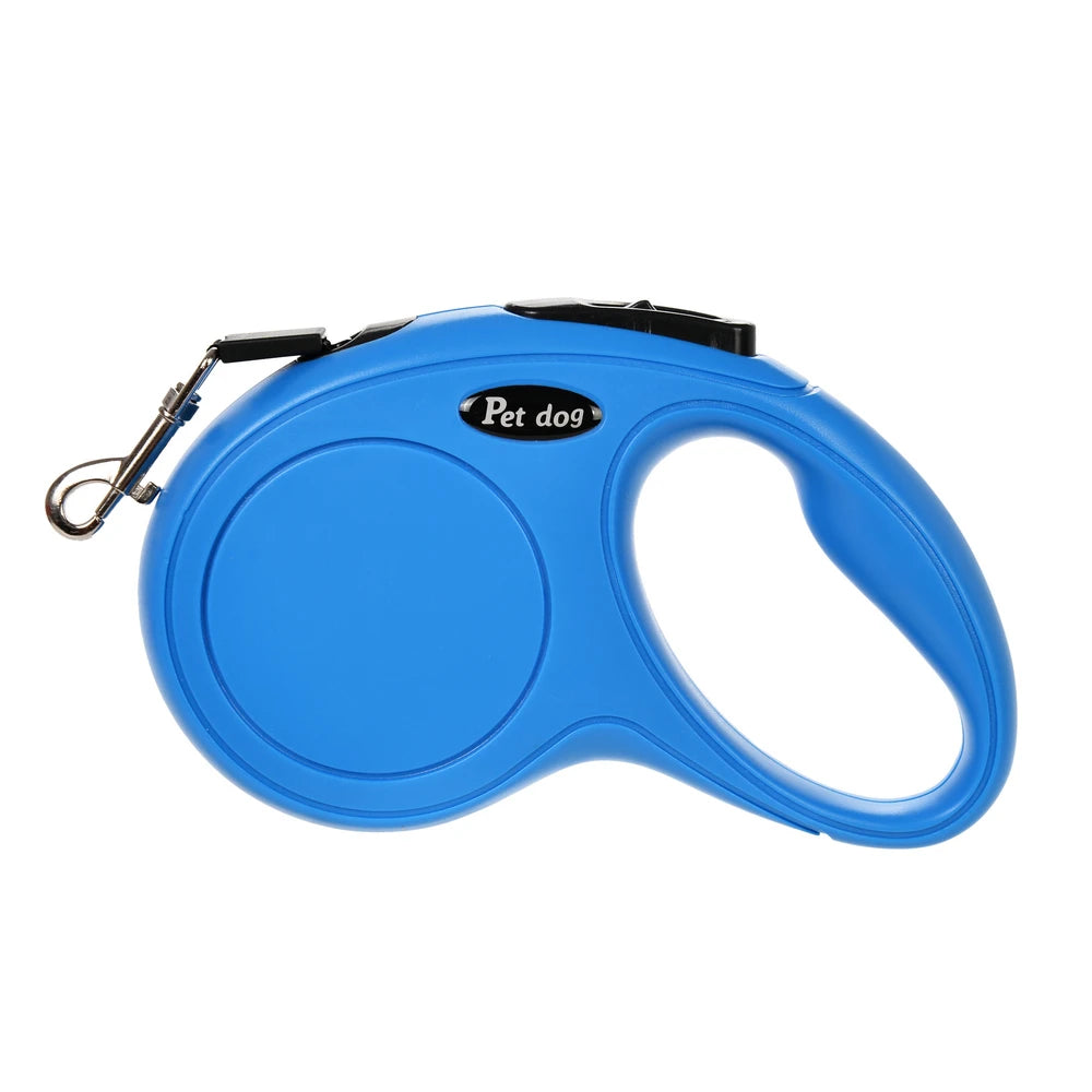 3M/5Metre Dog Leash Walking Automatic Pet Collar ABS Case Nylon Rope Dog Harness Dog footprint Puppy Dog Footprints Keychain