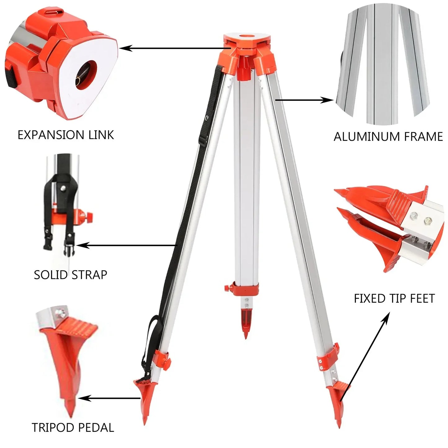 SIHAO 360 Rotary Laser Level Green/Red Beam Kit, Self-Leveling Range 250/500M,Vertical Horizontal Scanning Measurement Tools