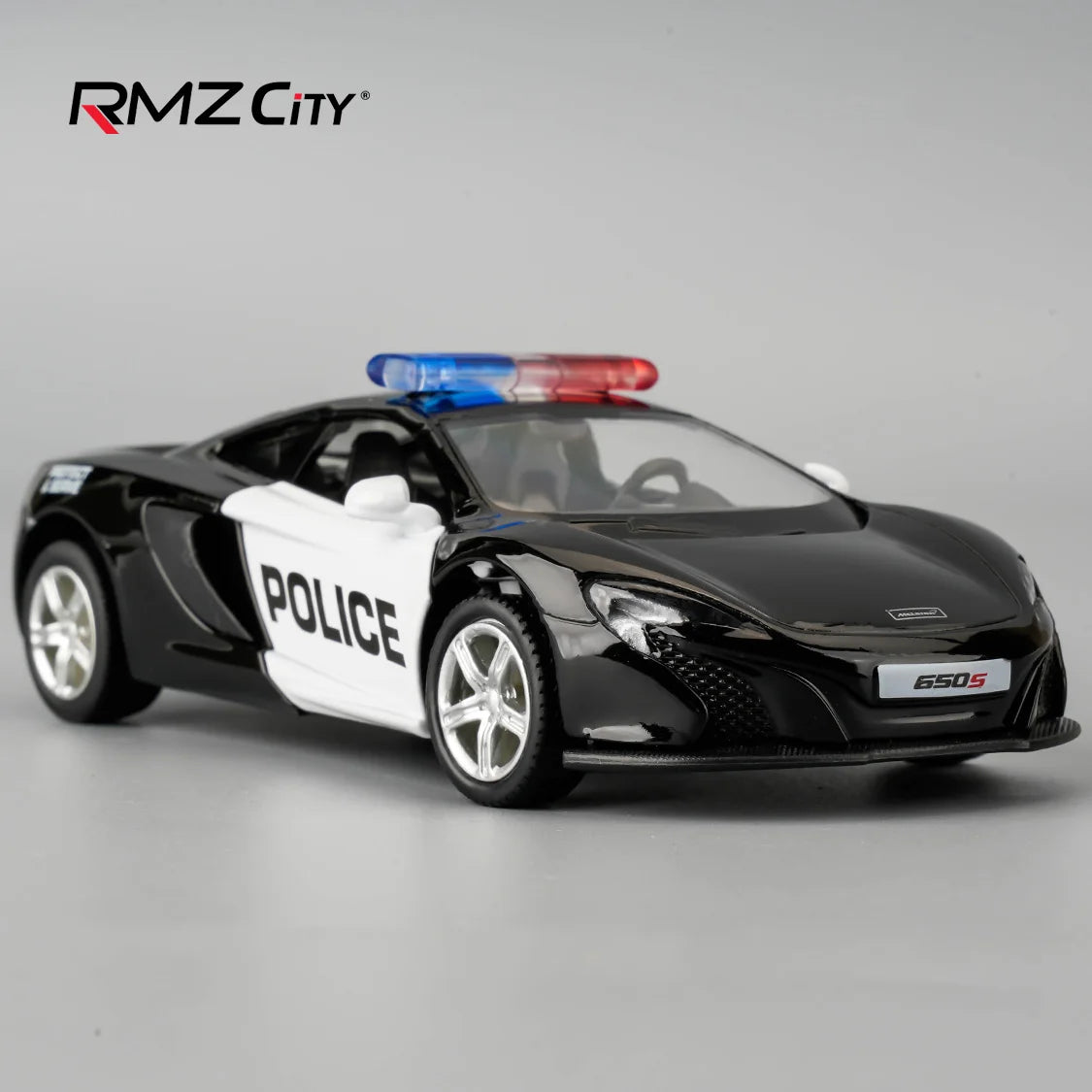 1:36  McLaren 650s Toy Car, Diecast Pull Back Model Car, Doors Open, Collection Kids Toy for Aged 3 and up, Gift Red