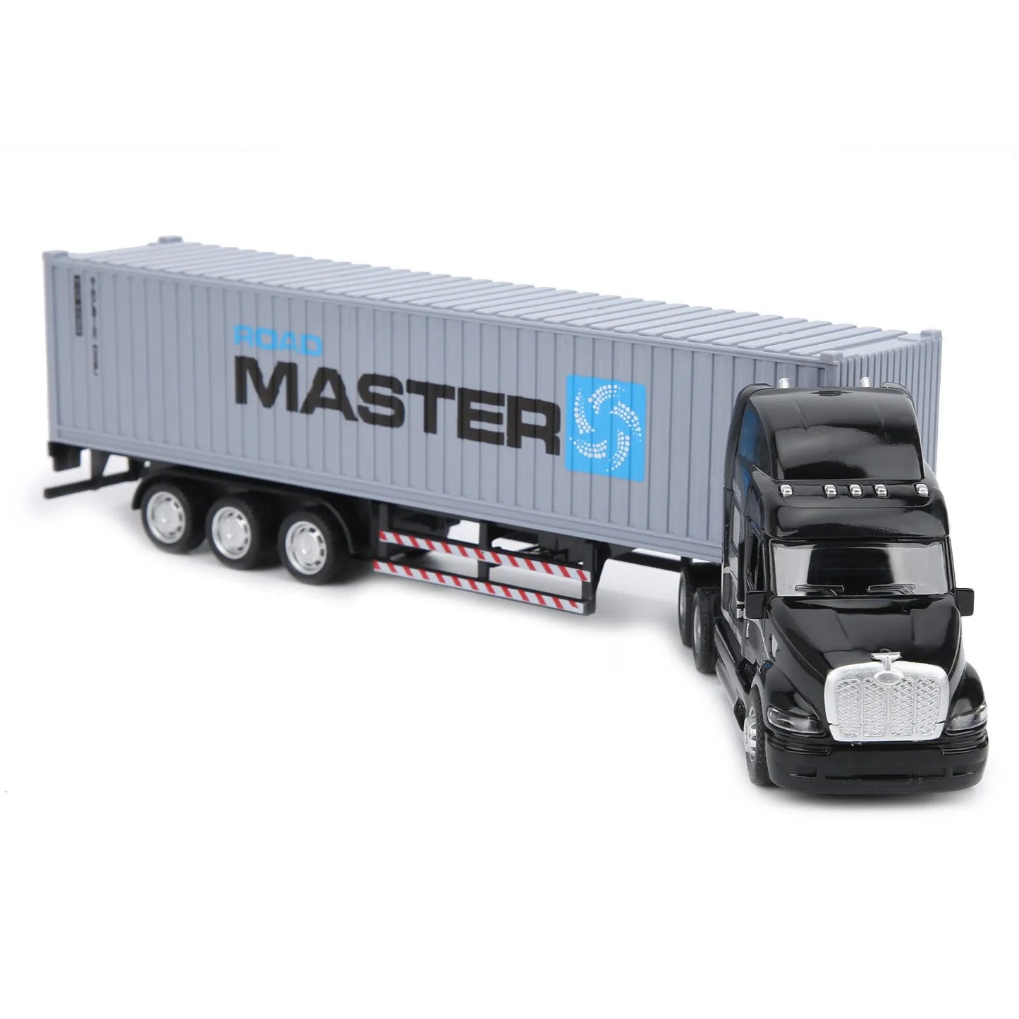 Alloy Simulation Container Car Model Children Kid Pull Back Car Toy with Sound Light