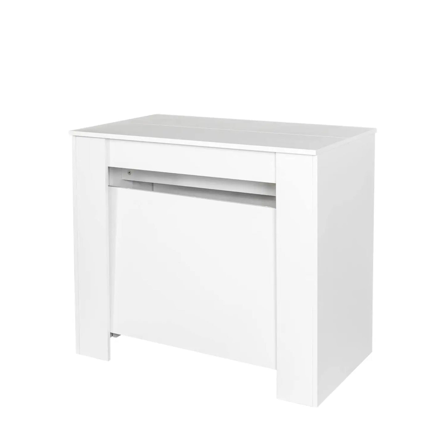Extendable Dining Table, Transformer Folding Console Table for 10-12 People, Space Saving Dining Room Table for Apartments & Hom