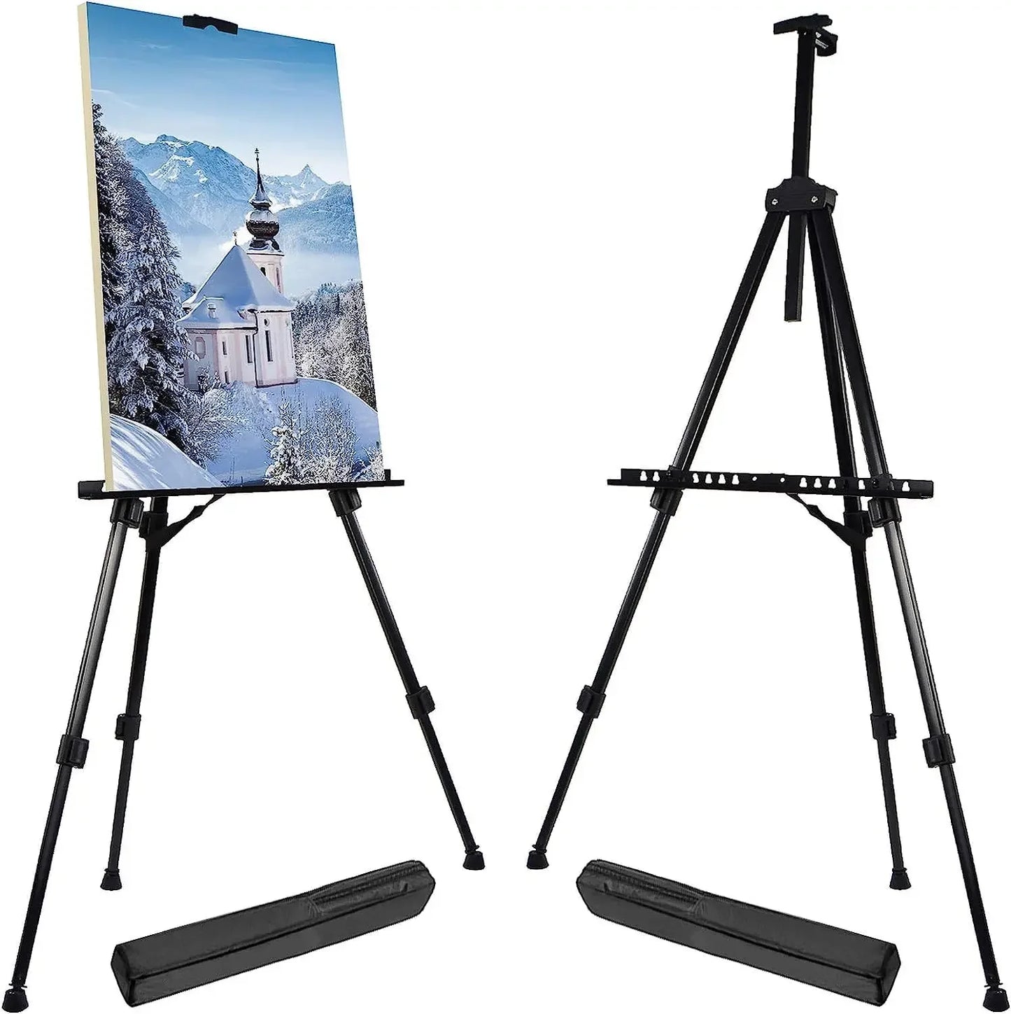 Easel Stand Painting - Adjustable Height Painting Easel with Bag - Tabletop Art Easel Painting Canvas Stand,