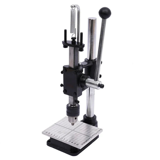 Manual Press Puncher Leather Craft Imprinting Machine Leather Craftsmen Tool for Punching, Pronging, and Stamping Processes