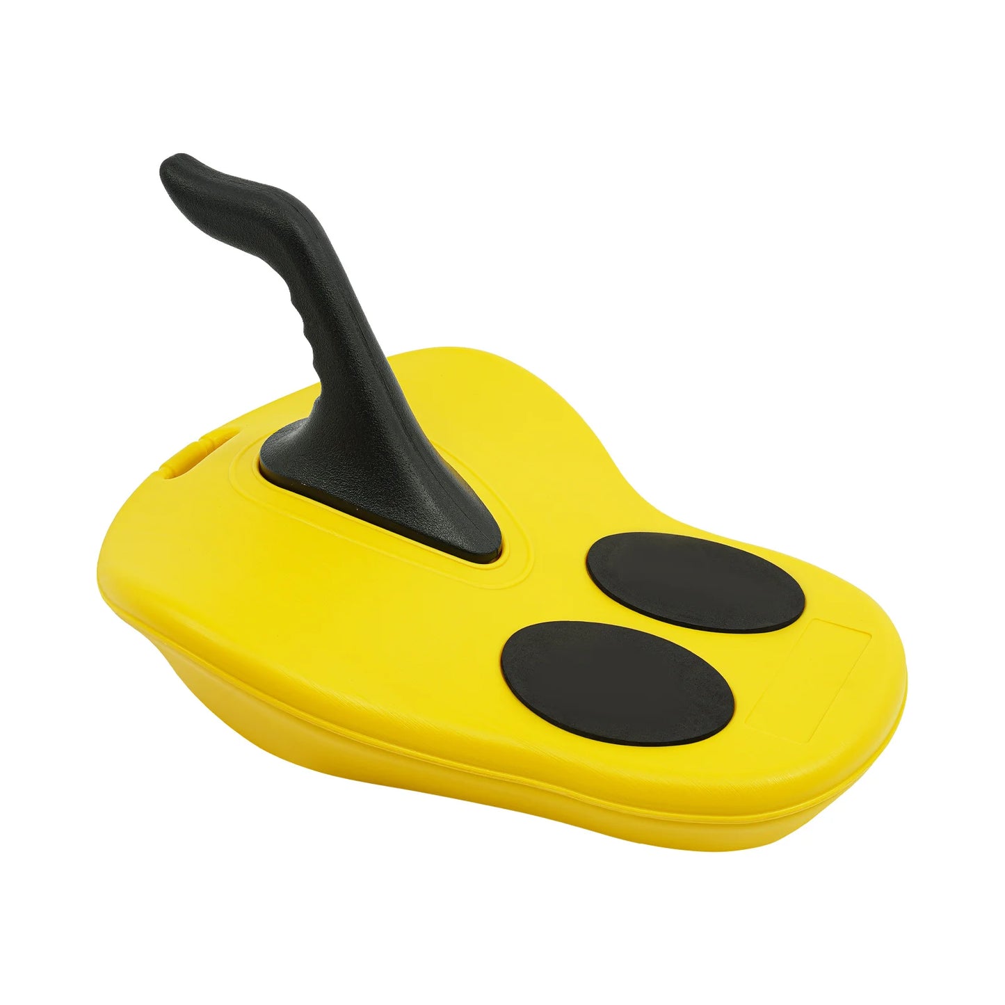 Yellow Sledding Snowboard with Pull Rope and Handle, Portable Snowboard, Sled Car Outdoor Skiing Play Snow Skating Ice Skating