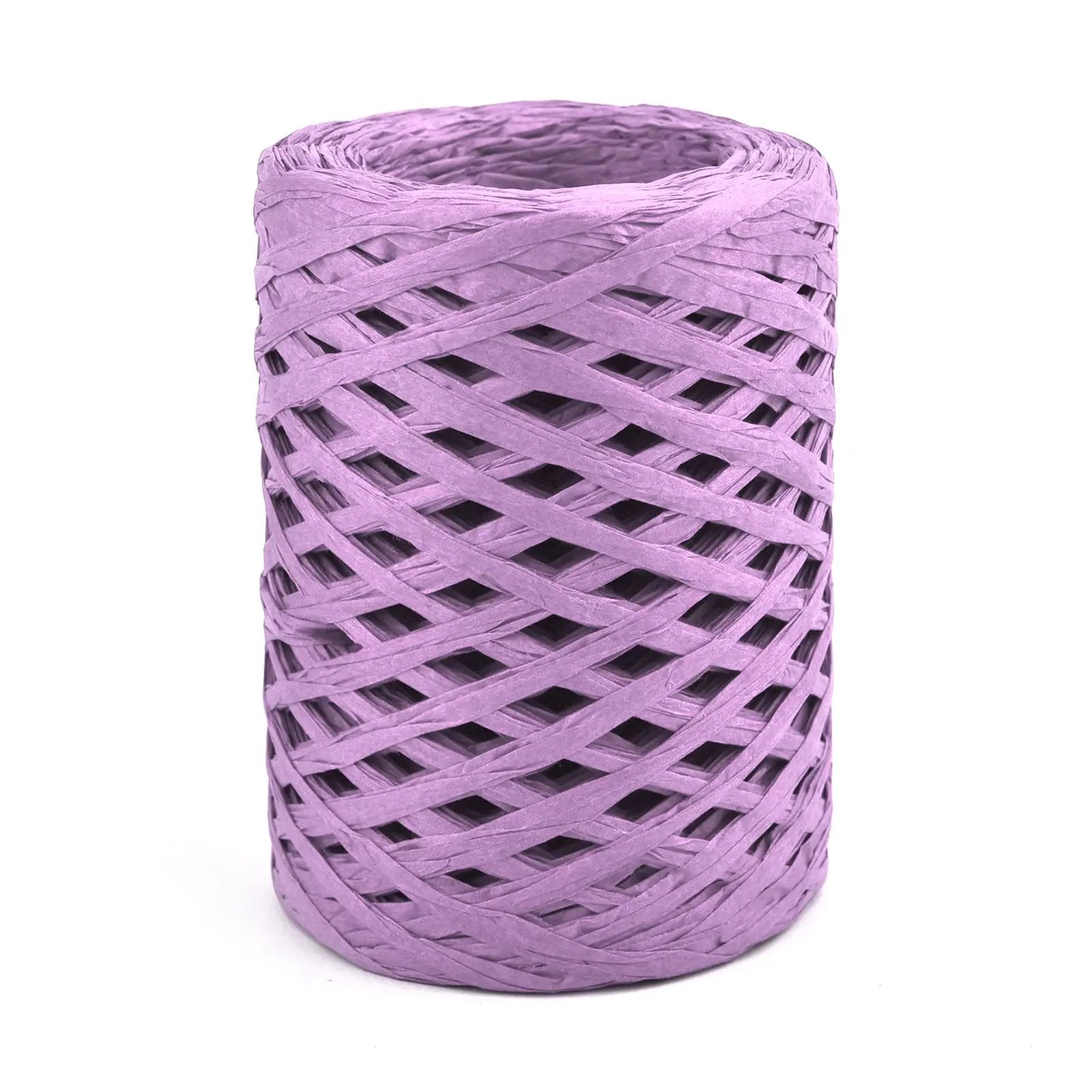 100M Natural Raffia Straw Yarn Hand-Knitted Crocheting Grass Paper Rope For DIY Sunhat Beach Bag Cord Baking Gift Packaging Rope