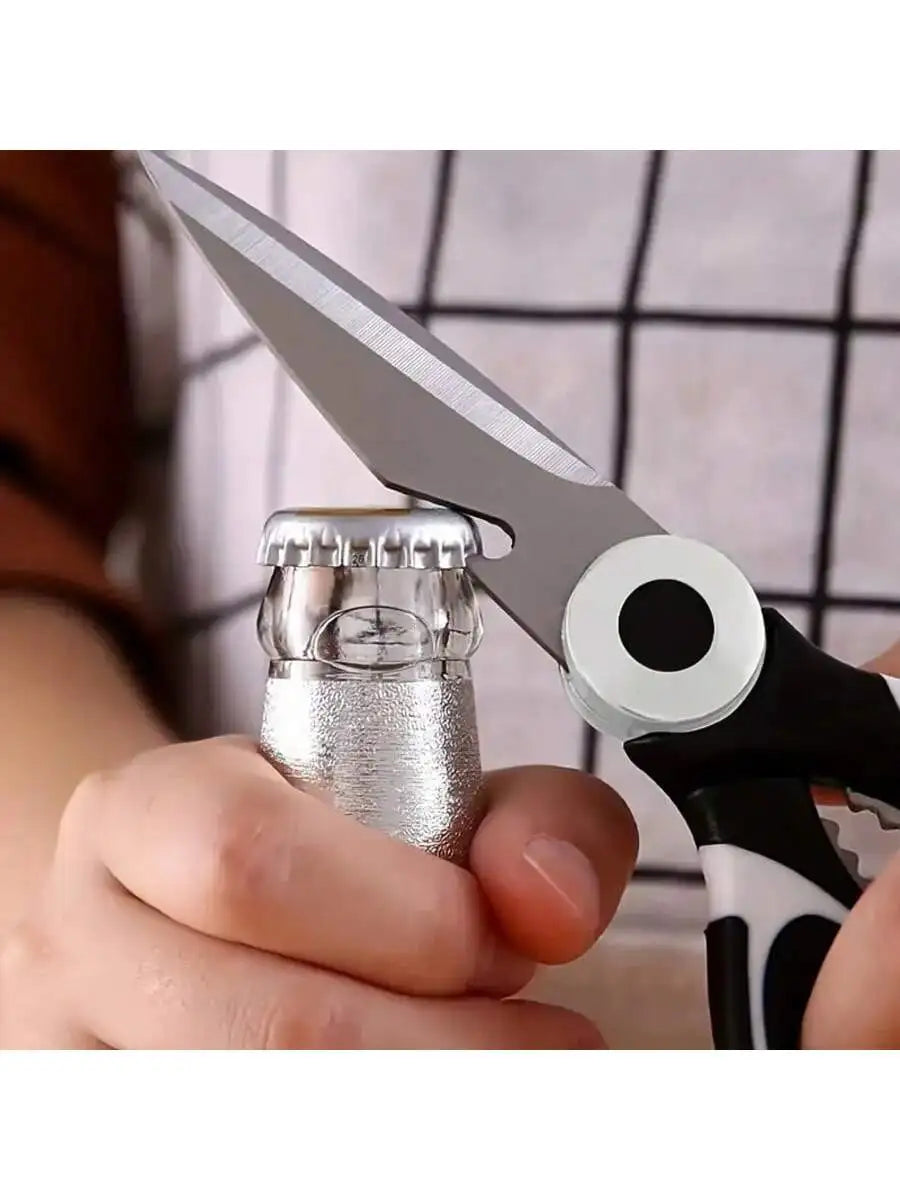 Food Grade Heavy Duty Scissors, Detachable for Easy Clean. Opens Cans, 22x11cm, Non-Slip