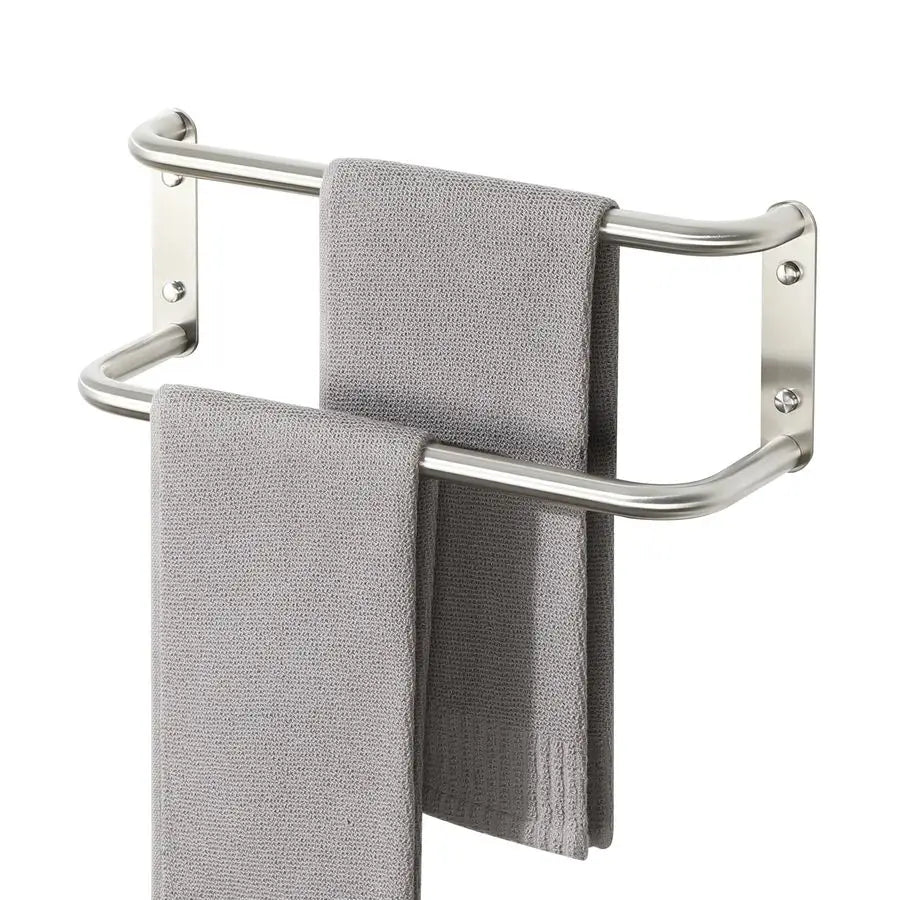16 Inch Double Towel Bars for Bathroom Lavatory,Towel Holder Towel Racks for Bathroom Wall Mount SUS304 Stainless Steel Bath Tow