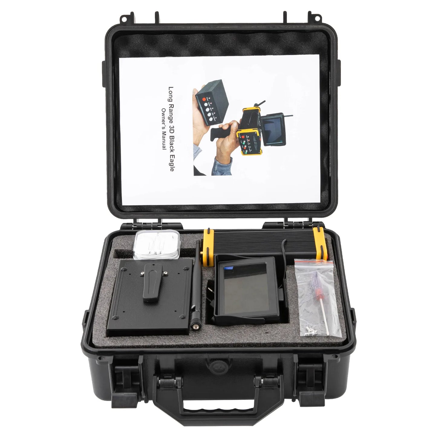 Treasure Hunter 3D Metal Detector: Long Range Gold Silver Gem Diamond Finder with LCD