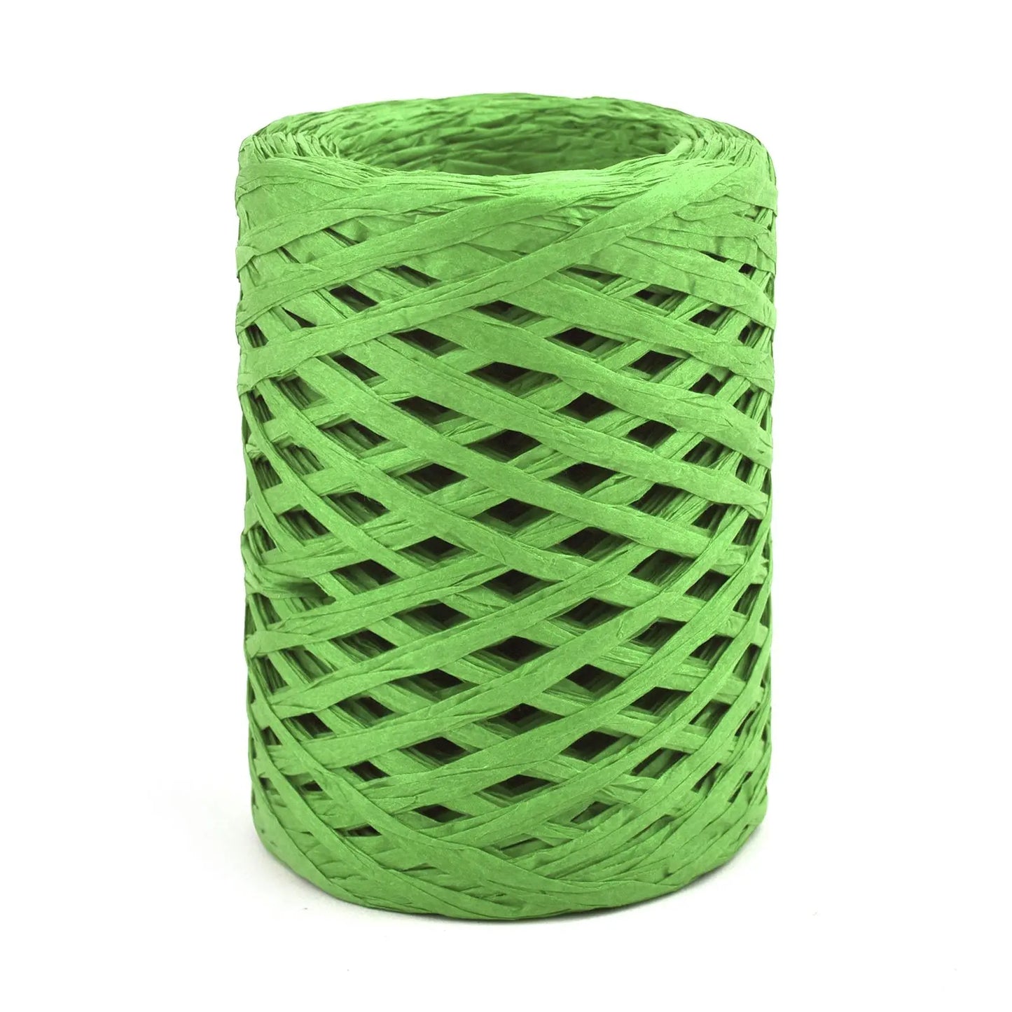 100M Natural Raffia Straw Yarn Hand-Knitted Crocheting Grass Paper Rope For DIY Sunhat Beach Bag Cord Baking Gift Packaging Rope